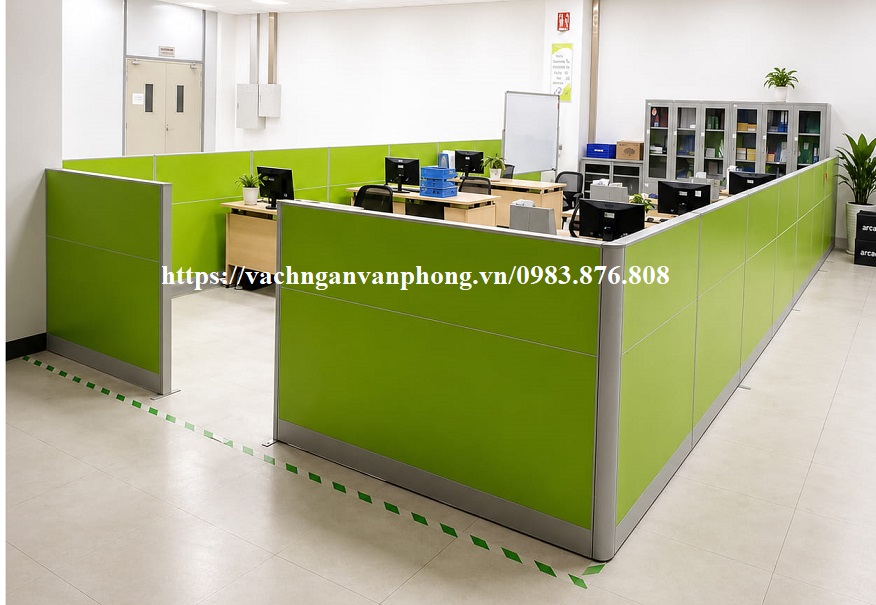Ưu điểm của vách ngăn phòng khung nhôm lắp ghép nhanh